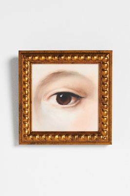 Artfully Walls Lover's Eye Wall Art In Gold