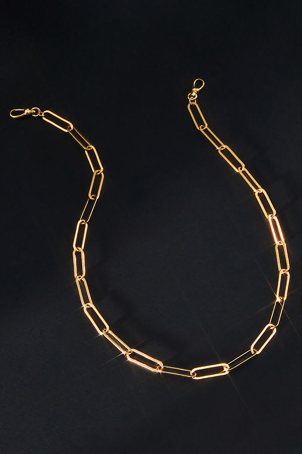 Phyllis + Rosie Cecilia Chain Necklace In Gold