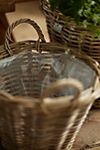 Rattan Tapered Basket Planter #7