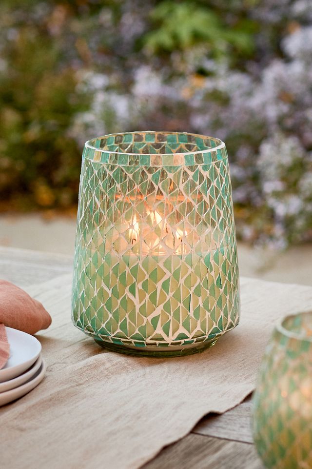 Mosaic Palo Santo Citronella Candle #1