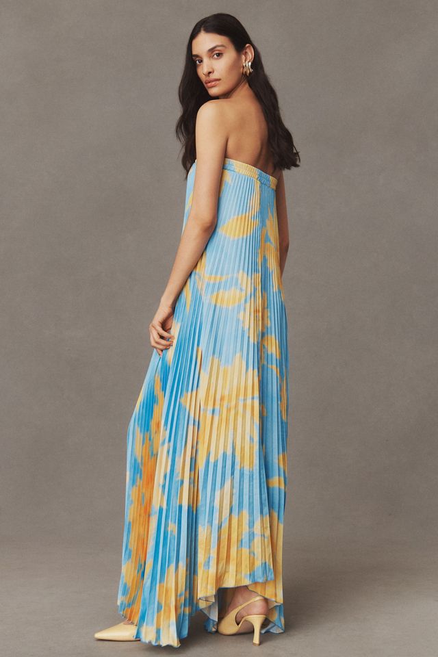 L'IDÉE Elle Strapless Pleated Gown #2