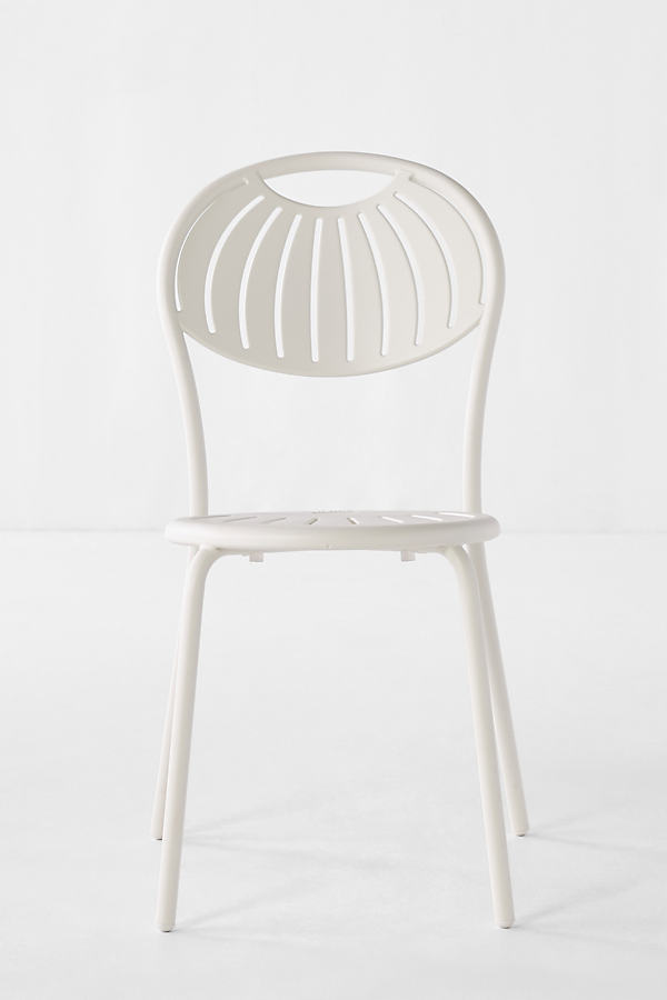 Anthropologie Coupole Indoor/outdoor Dining Chair In Neutral