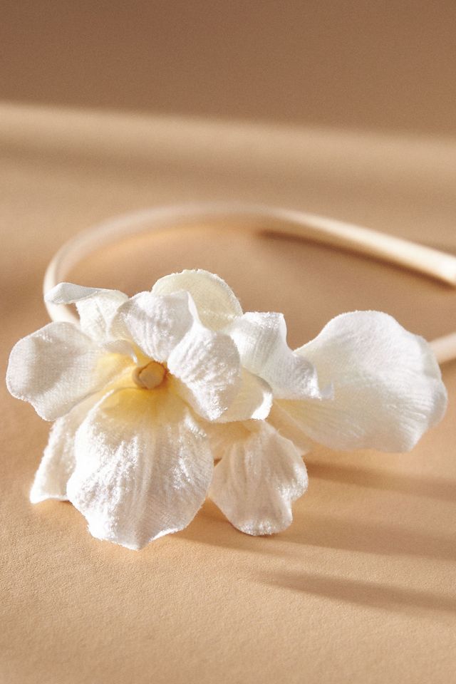 Lele Sadoughi Blair Orchid Headband | Anthropologie
