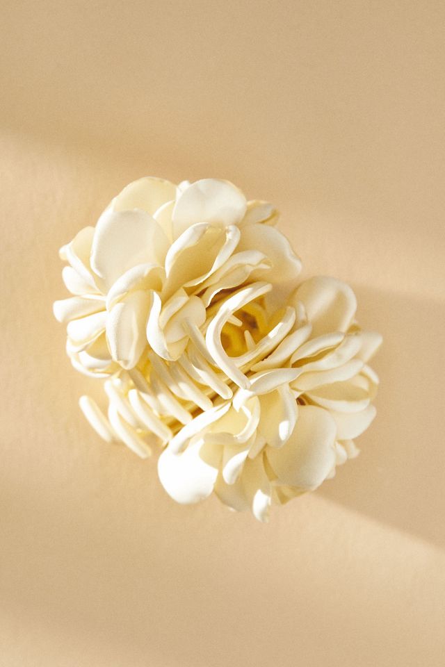 Lele Sadoughi Peony Claw Clip #3