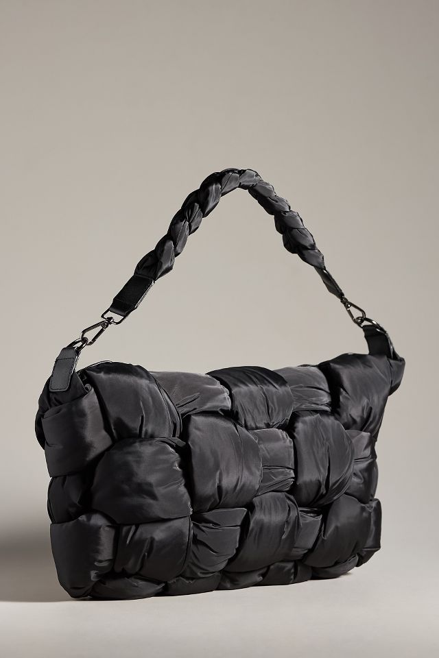 Sol Selene Large Woven Nylon Bag