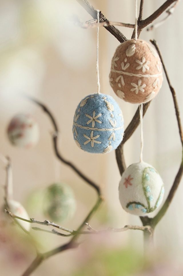 Felted Easter Egg Carton #1
