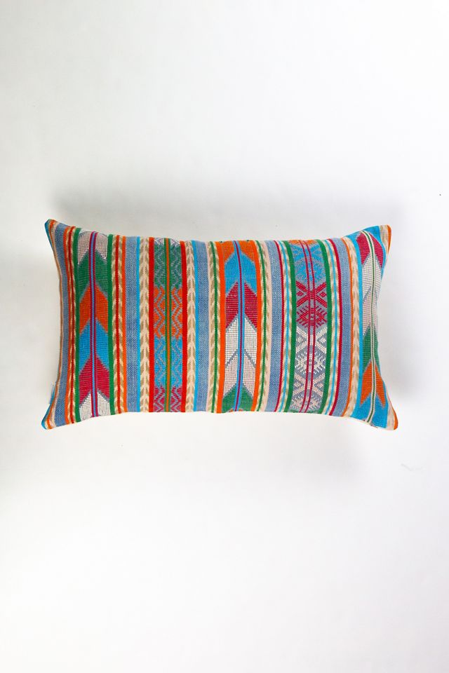 Archive New York Vintage Chevron Ikat Pillow #2