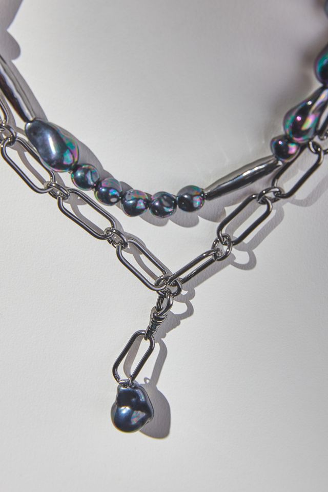 Layered Pearl Necklaces, Set of 2 #2