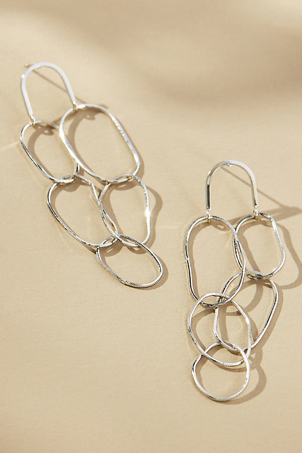 Linked Chain Dangle Earrings