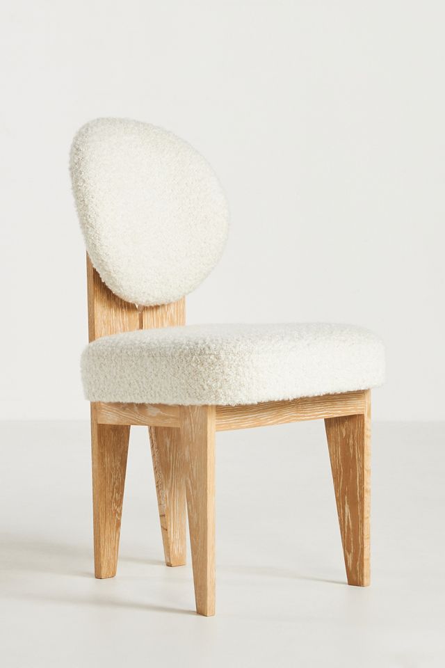 Bouclé Charlotte Armless Dining Chair #1