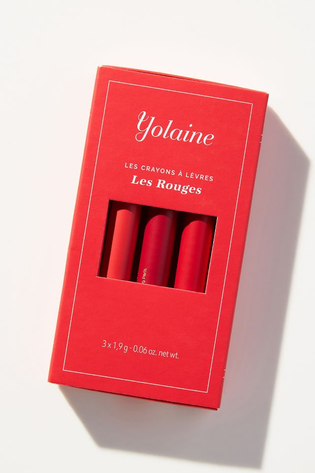 The Red lip pencils – Yolaine