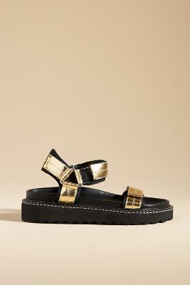 Caverley Roni Ii Sandals In Gold