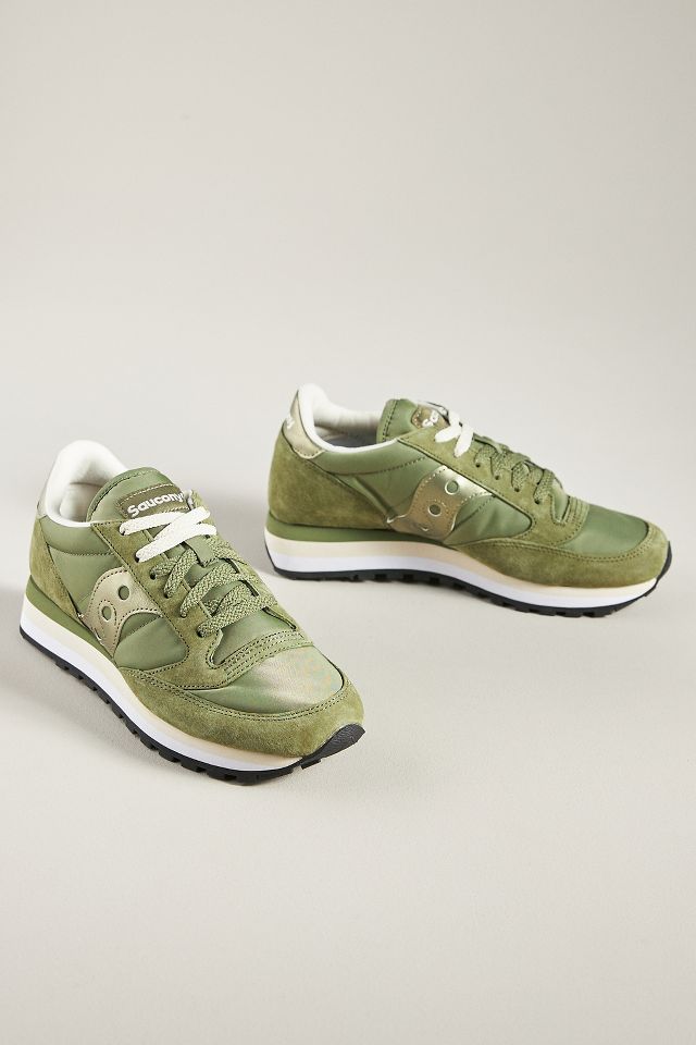 Saucony jazz original outlet olive gold