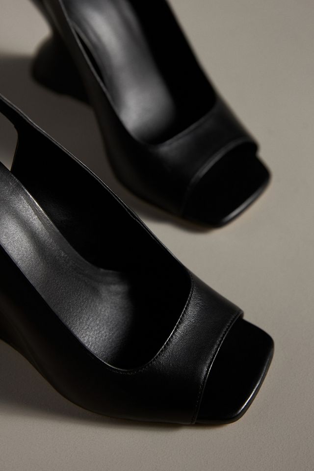 By Anthropologie Wedge Slingback Heels #2