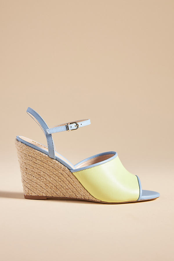 Maeve Wedge Sandals In Yellow