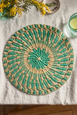 Woven Vetiver Grass Placemat