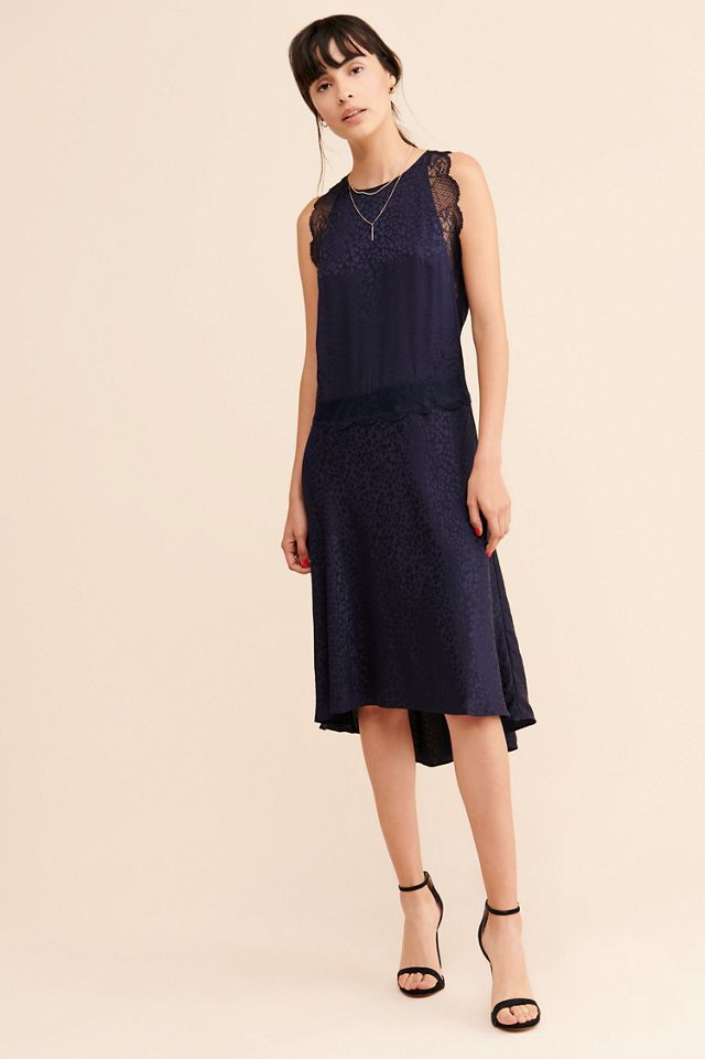 Zadig & Voltaire Roberto Lace Midi Dress | Anthropologie