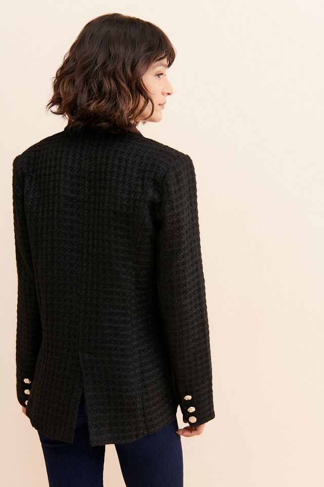 Charlotte London Elegant Tweed Blazer #1