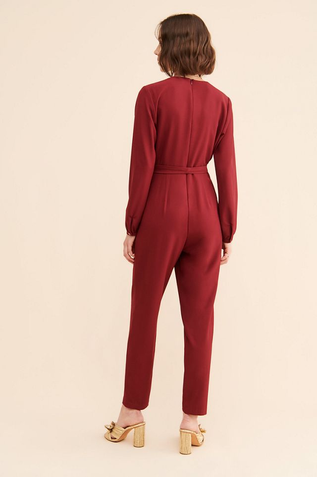 Hutch Pleated Front Tie Jumpsuit #1
