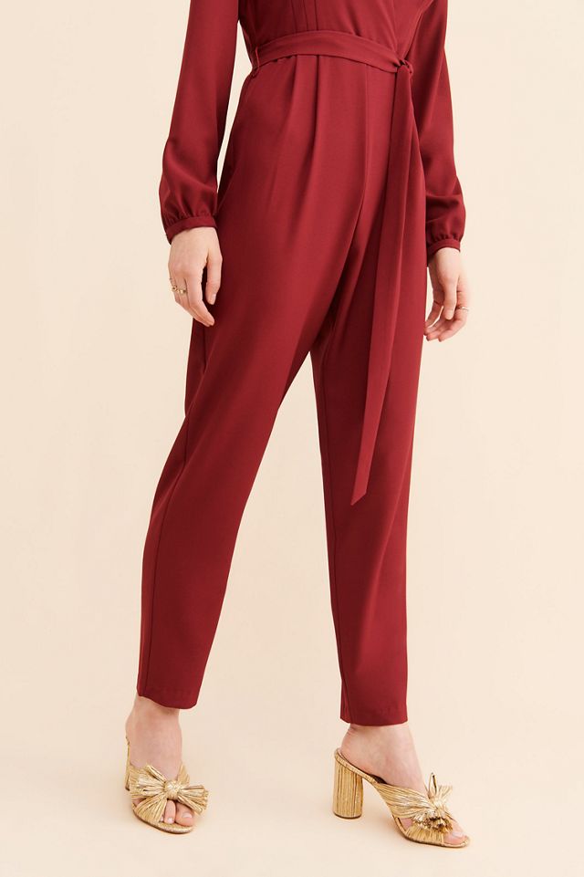 Hutch Pleated Front Tie Jumpsuit #3