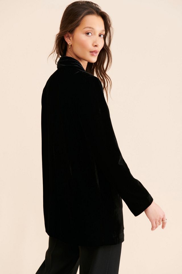 Endless Rose Velvet Blazer #1