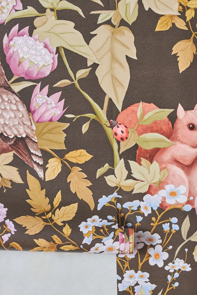Woodlands Antique Wallpaper #1