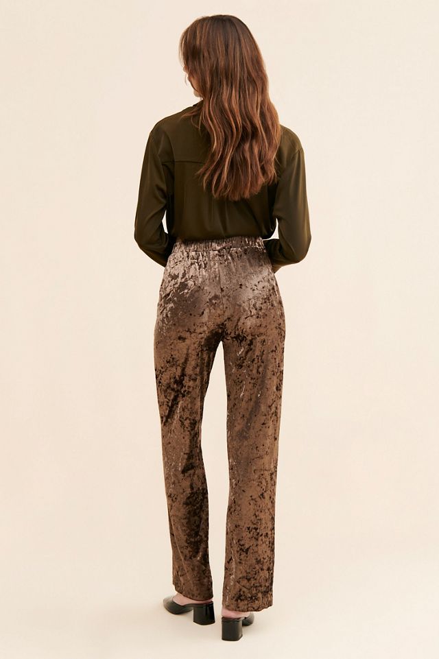 En Saison Madeleine Velvet Pants #1