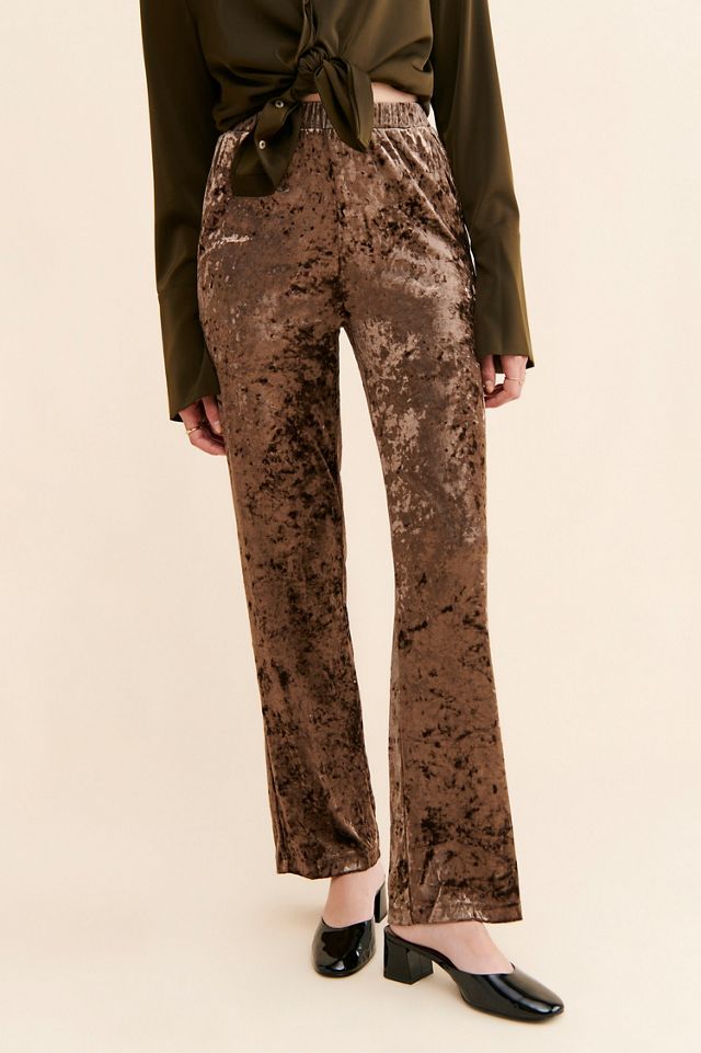 En Saison Madeleine Velvet Pants #3
