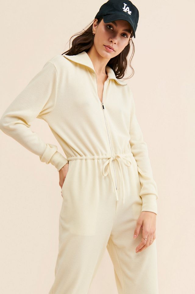 WeWoreWhat Collar Knit Jumpsuit #3