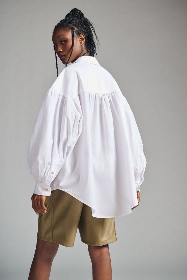 Oversized Poplin Shirt #1