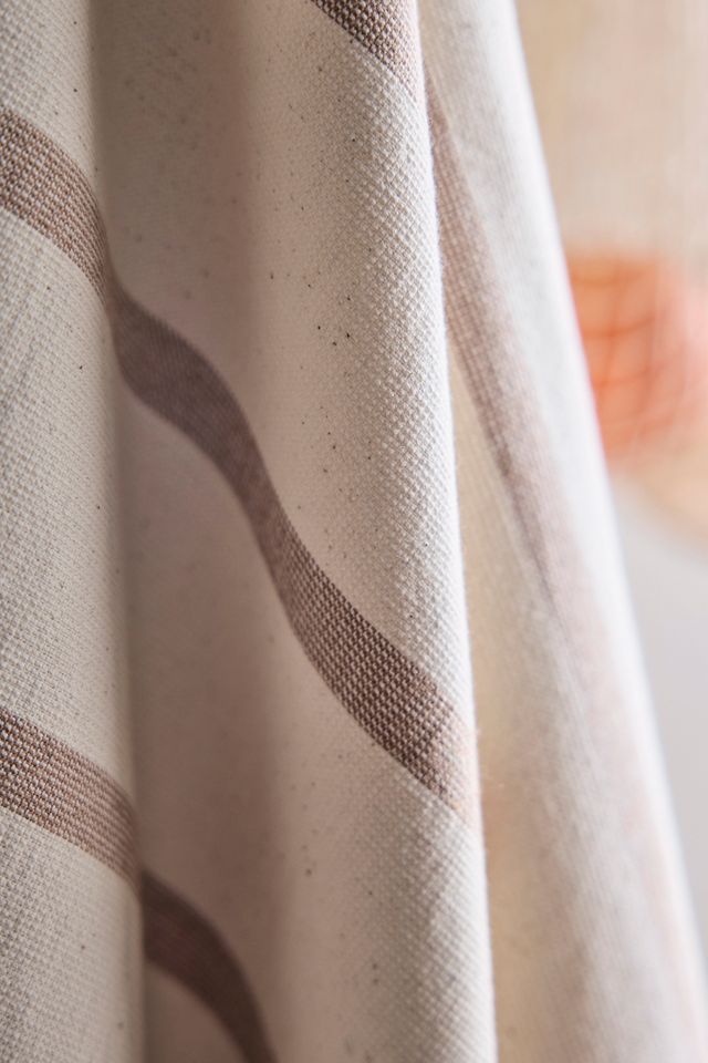 Wide Stripe Cotton Beach Towel #1