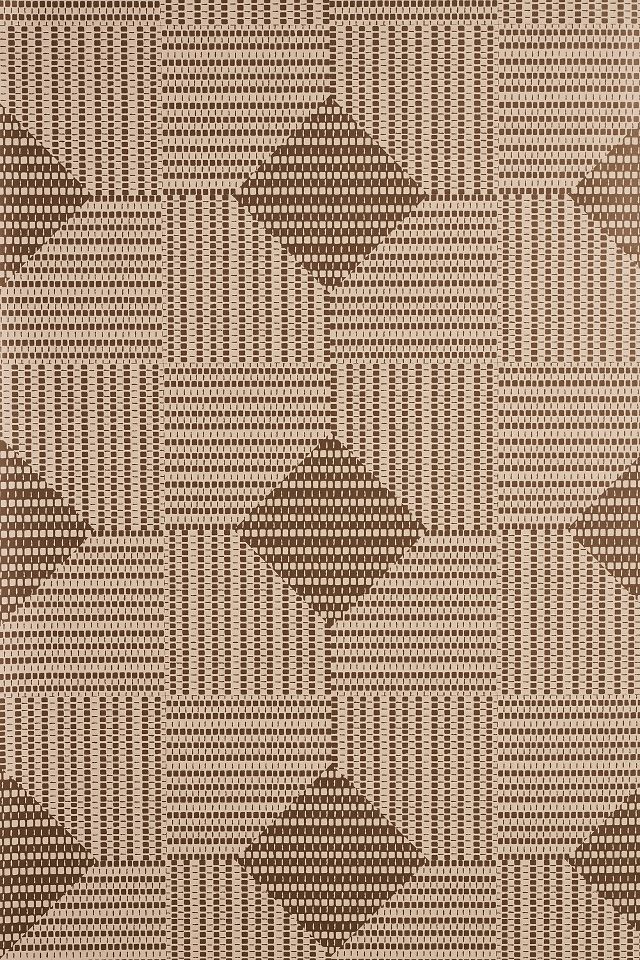 Mitchell Black Woven Basket Wallpaper | AnthroLiving