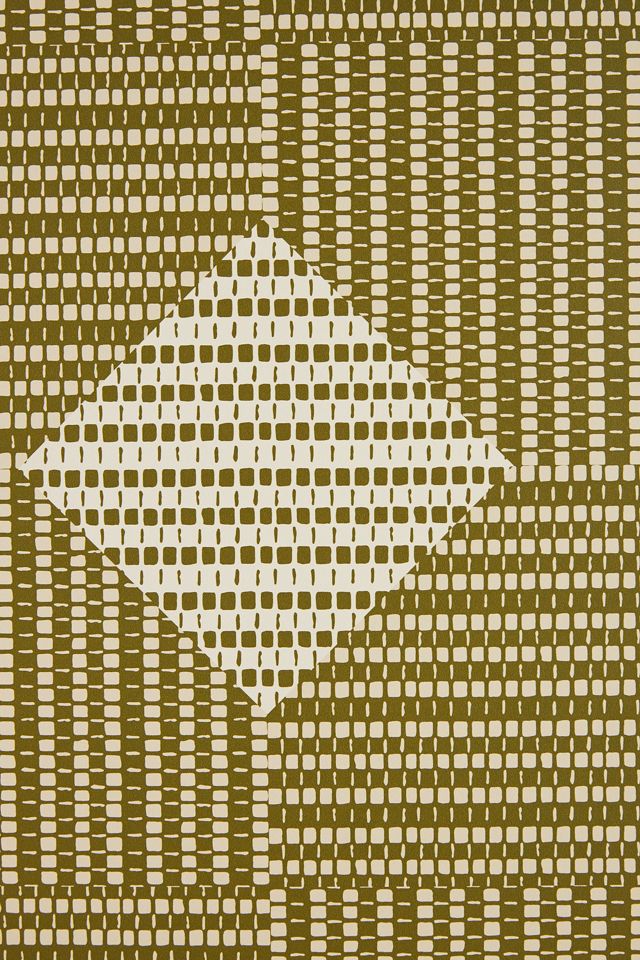 Mitchell Black Woven Basket Geometric Wallpaper #2