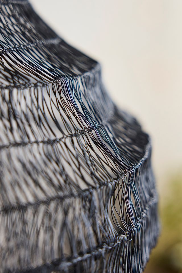 Iron Mesh Chandelier, Tiered #1