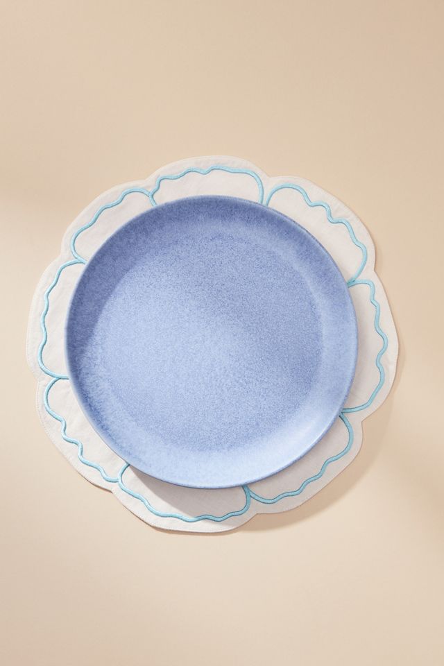 Eleni Embroidered Flower Placemat #1