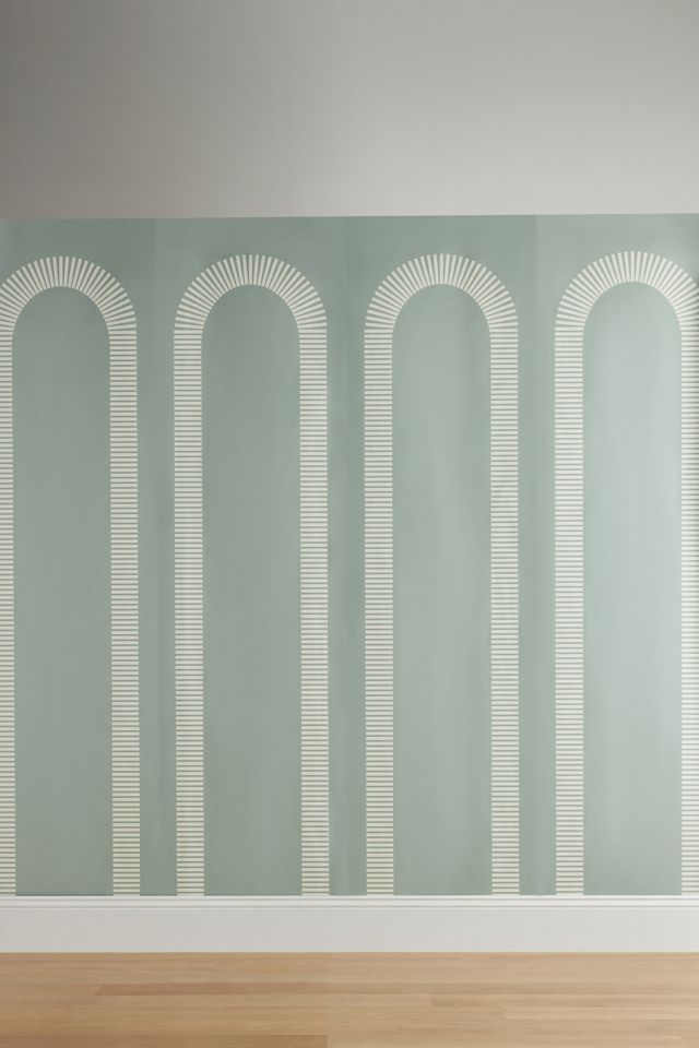 Mitchell Black Colonnade Wallpaper #1