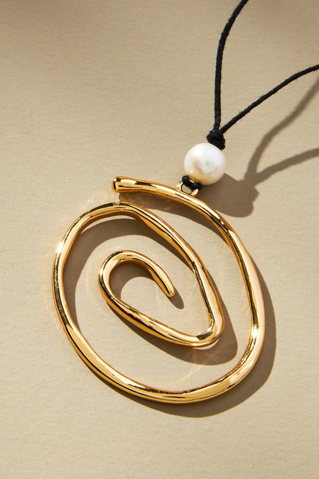 Frasier Sterling Bermuda Pendant Choker Necklace | Anthropologie