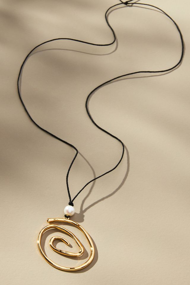 Frasier Sterling Bermuda Pendant Choker Necklace | Anthropologie