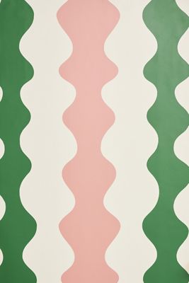 Mitchell Black Low Frequency Geometric Wallpaper