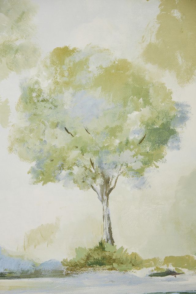 Green Low Country Botanical Wall Mural #2