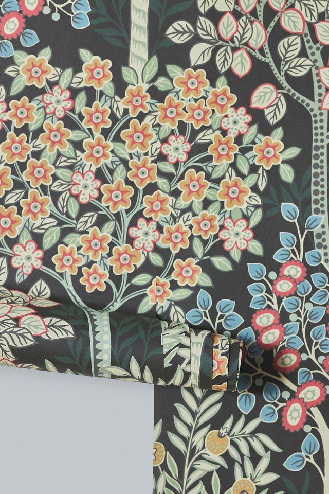 Bohemian Botanical Fruit Trees Wallpaper #1