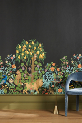 Anthropologie Painton Forest Mural In Multi