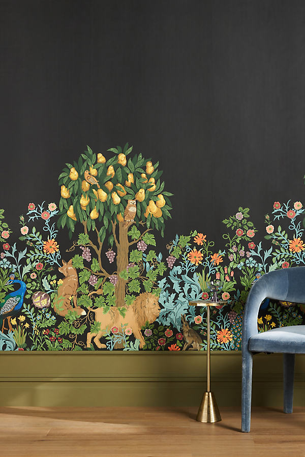Anthropologie Painton Forest Mural In Multi