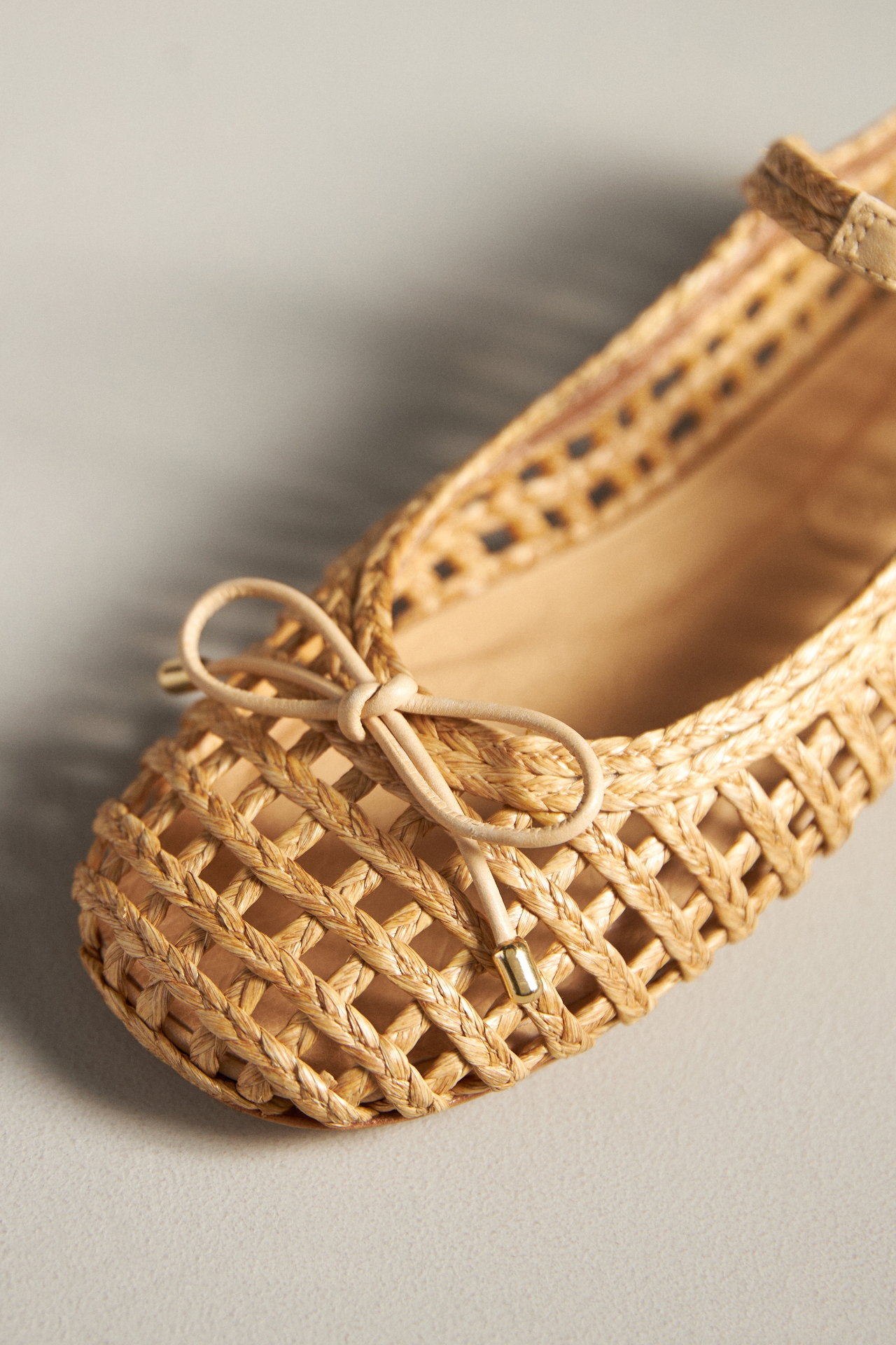 Vicenza Woven Ballet Flats