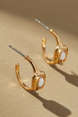 Anthropologie hot sale gold hoops