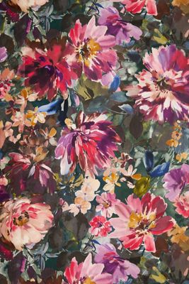 Tahiti Floral Wallpaper