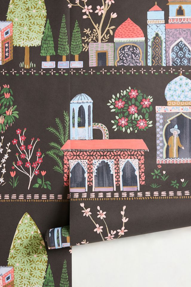 Medina Toile Wallpaper #1