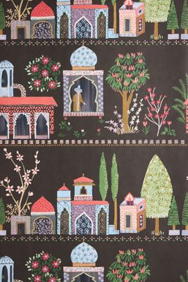 Medina Toile Wallpaper
