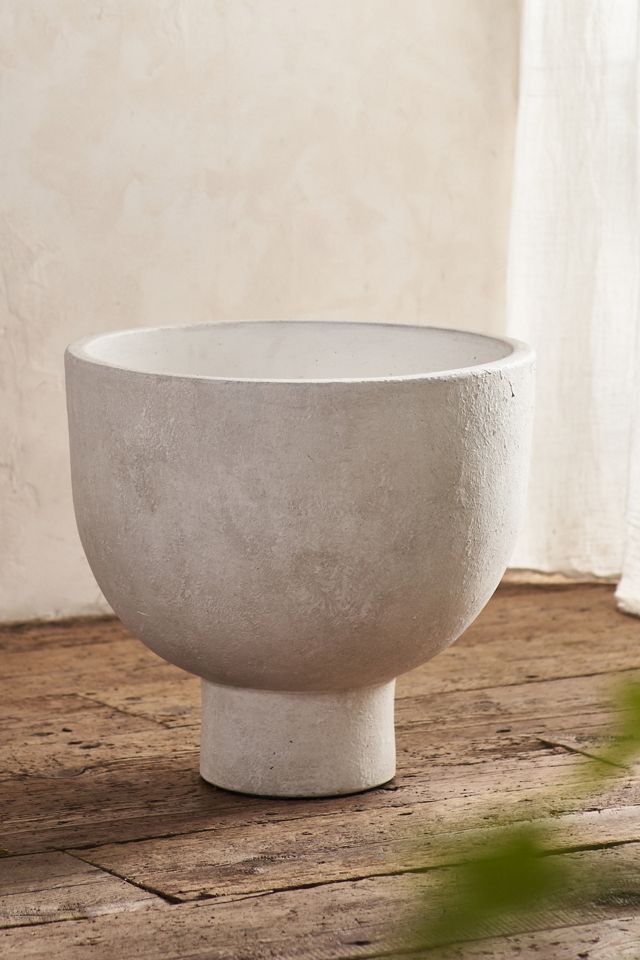 Pedestal Egg Terracotta Planter #1
