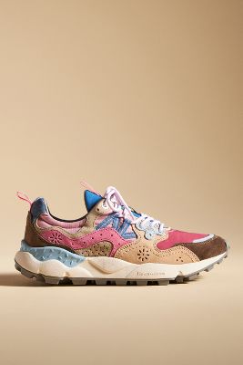 Shop Flower Mountain Yamano 3 Sneakers In Pink